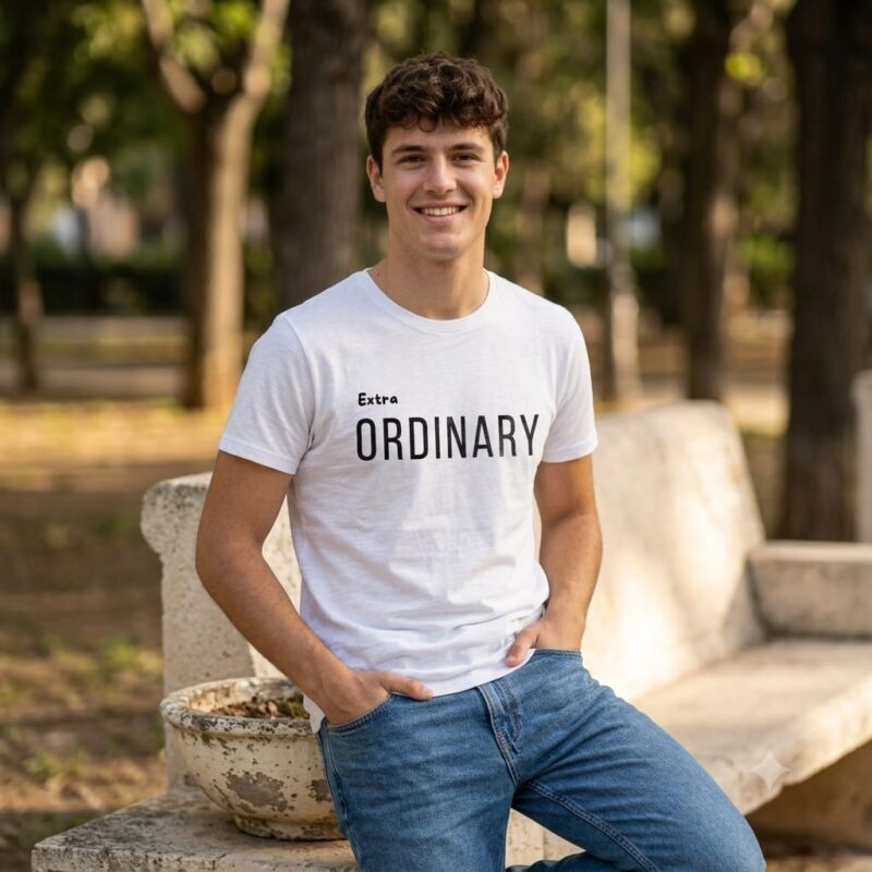 Perfect gift for an Extra-Ordinary person, Birthday gift, Cotton Unisex Jersey Short Sleeve Tee for daily use